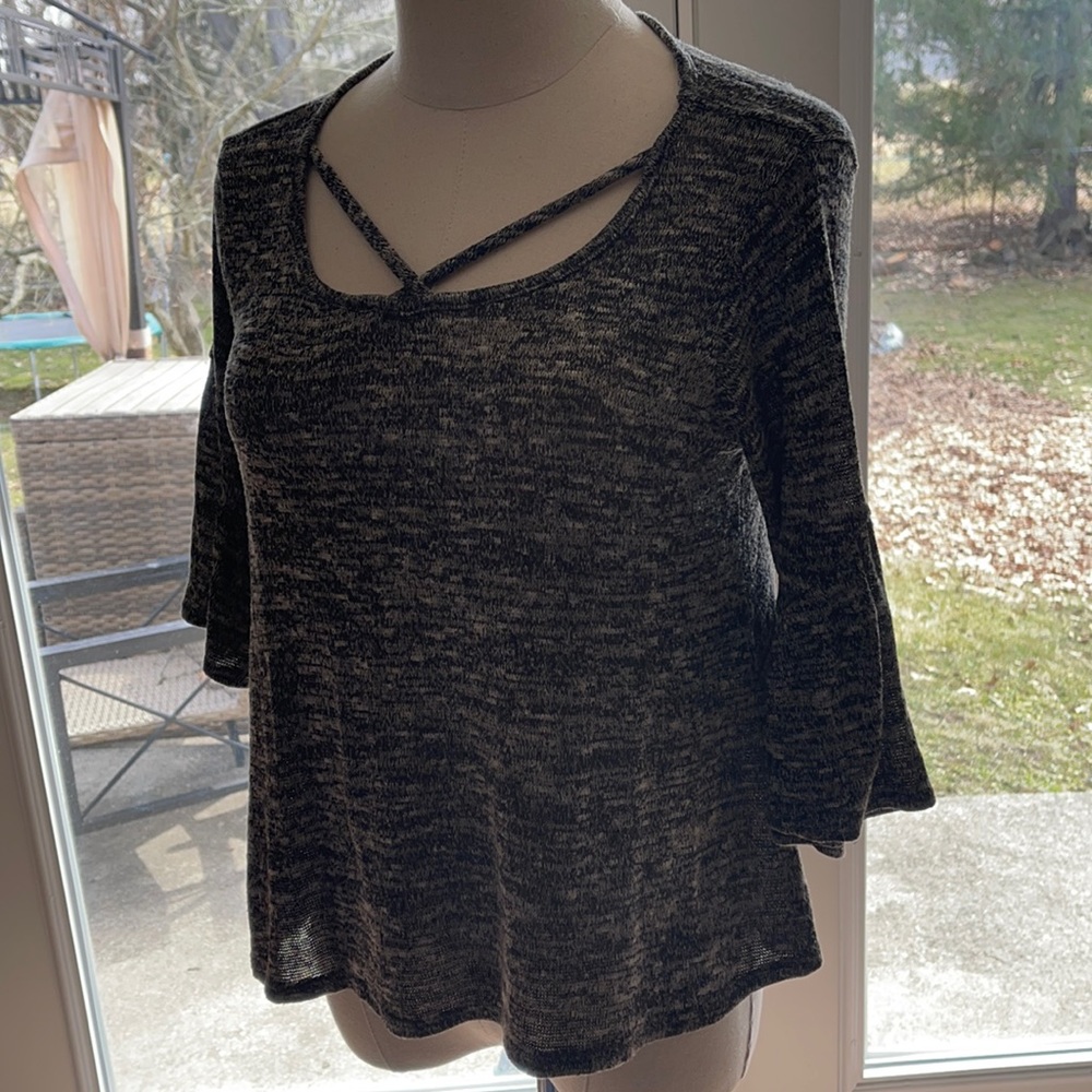 Adorable blouse with bell sleeves!